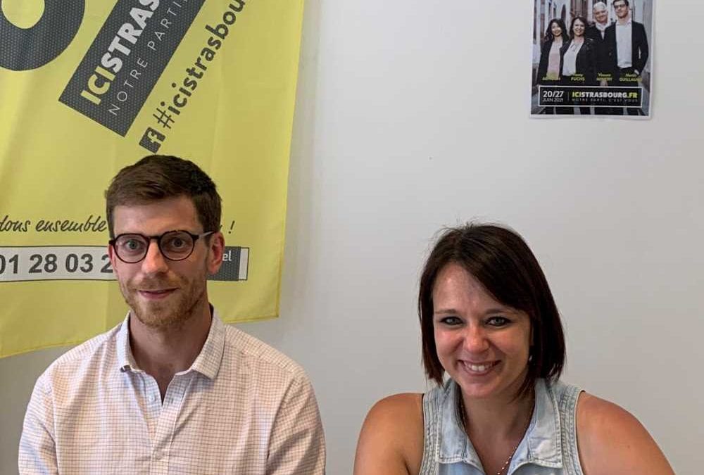 Canton Strasbourg 1: OSONS+ avec Fanny Fuchs et Martin Guillaumé