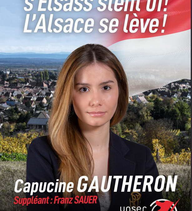 Capucine Gautheron, centriste et alsacienne