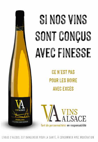 vins d'Alsace affiche 2024