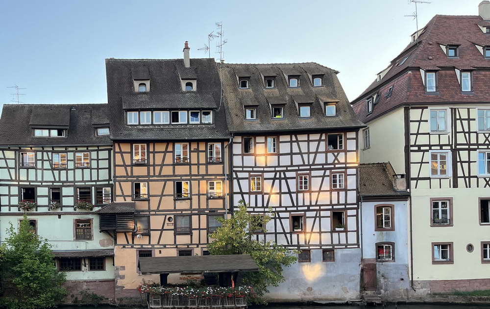 Strasbourg Petite France maisons à colombages