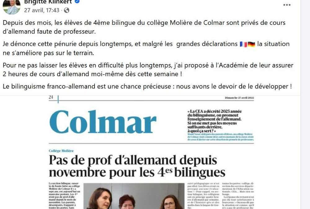 Le coup de comm’ de Brigitte Klinkert