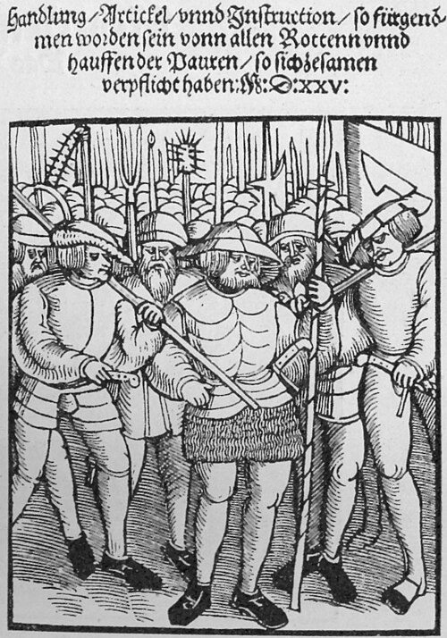 guerre des Paysans: page de titre des 12 articles de Memmingen