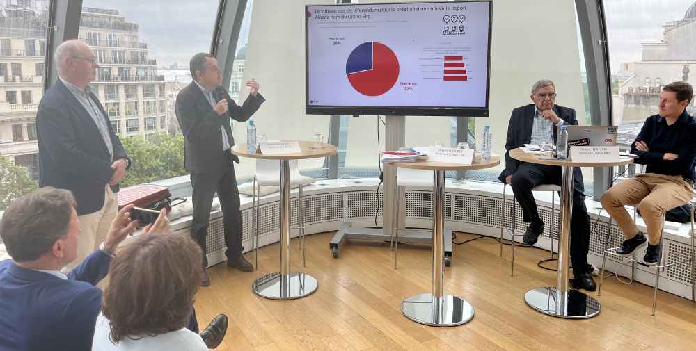 sondage Ifop 2025 - conférence de presse avec Jérôme Fourquet directeur d'Ifop