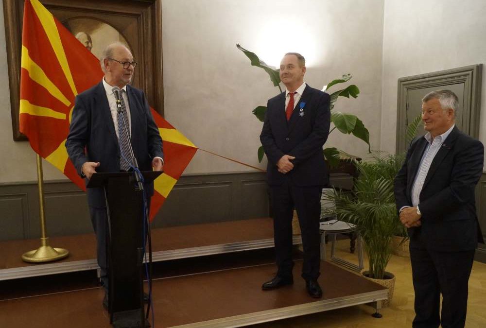 Jacques Schleef Consul de Macédoine du Nord à Strasbourg 