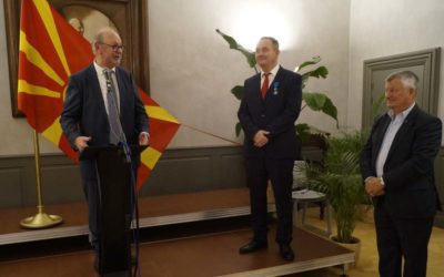 Jacques Schleef Consul de Macédoine du Nord à Strasbourg 