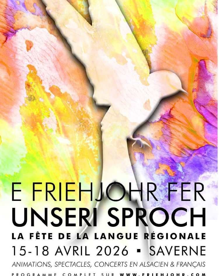 Affiche Friehjohr fer unseri Sproch 2026